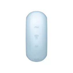   Satisfyer Pro To Go 3. léghullámos csiklóizgató, vibrációval (kék).