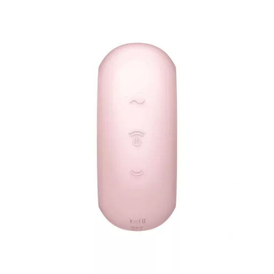 Satisfyer Pro To Go 3. léghullámos csiklóizgató, vibrációval (rózsaszín)