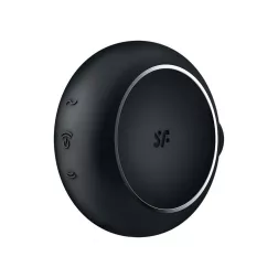   Satisfyer Pro To Go 3. léghullámos csiklóizgató, vibrációval (fekete).