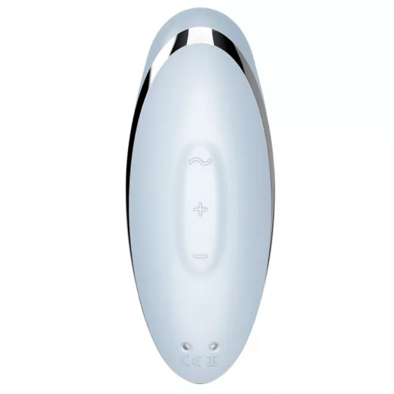 Satisfyer – Tap & Climax 2. csiklóizgató, vibrációval, pulzációval (kék)