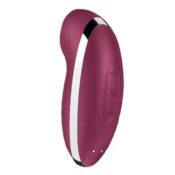 Satisfyer – Tap & Climax 2. csiklóizgató, vibrációval, pulzációval (piros)