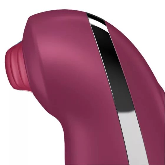 Satisfyer – Tap & Climax 2. csiklóizgató, vibrációval, pulzációval (piros)