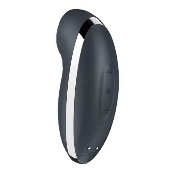 Satisfyer – Tap & Climax 2. csiklóizgató, vibrációval, pulzációval (szürke)
