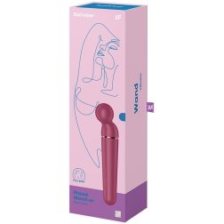 Satisfyer Planet Wand-er kézi masszírozógép (piros)