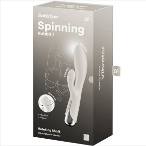 Satisfyer Spinning Rabbit 1. klitoriszágas vibrátor, rotáló fejrésszel (bézs) Satisfyer Spinning Rabbit 1. klitoriszágas vibrátor, rotáló fejrésszel (bézs)