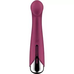   Satisfyer Spinning G-Spot 1. vibrátor, rotáló fejrésszel (piros)