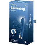   Satisfyer Spinning G-Spot 1. vibrátor, rotáló fejrésszel (kék)