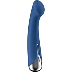   Satisfyer Spinning G-Spot 1. vibrátor, rotáló fejrésszel (kék)