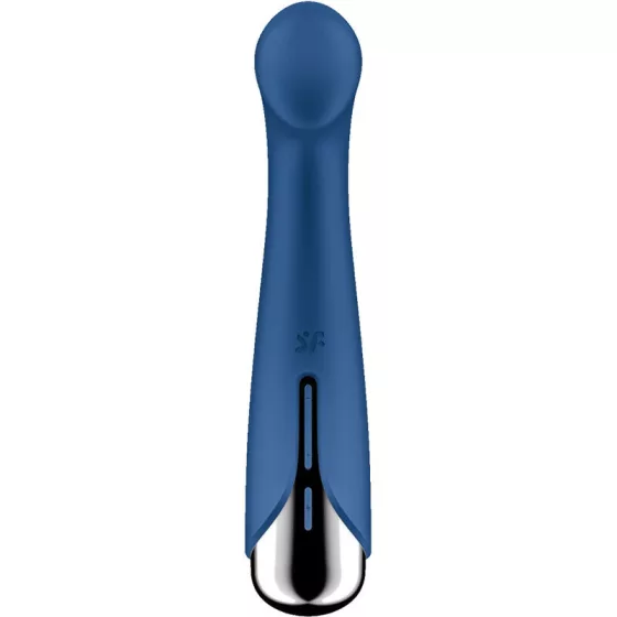 Satisfyer Spinning G-Spot 1. vibrátor, rotáló fejrésszel (kék)