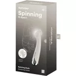   Satisfyer Spinning G-Spot 1. vibrátor, rotáló fejrésszel (bézs)