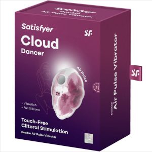 Satisfyer Cloud Dancer léghullámos csiklóizgató, vibrációval (rózsaszín) Satisfyer Cloud Dancer léghullámos csiklóizgató, vibrációval (rózsaszín)