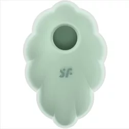   Satisfyer Cloud Dancer léghullámos csiklóizgató, vibrációval (menta)