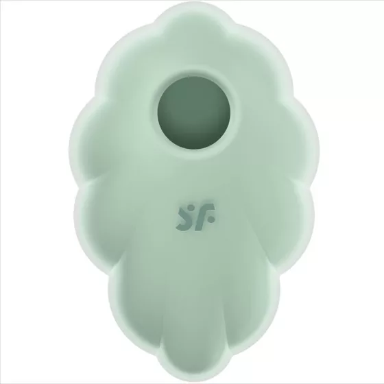 Satisfyer Cloud Dancer léghullámos csiklóizgató, vibrációval (menta)
