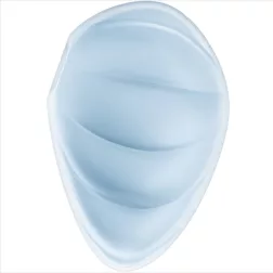   Satisfyer Cloud Dancer léghullámos csiklóizgató, vibrációval (kék)