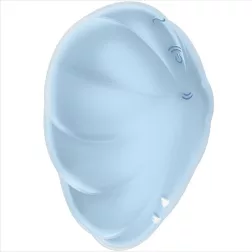   Satisfyer Cloud Dancer léghullámos csiklóizgató, vibrációval (kék)