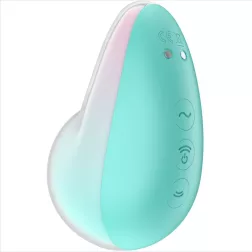   Satisfyer Pixie Dust léghullámos csiklóizgató, vibrációval (menta-pink)