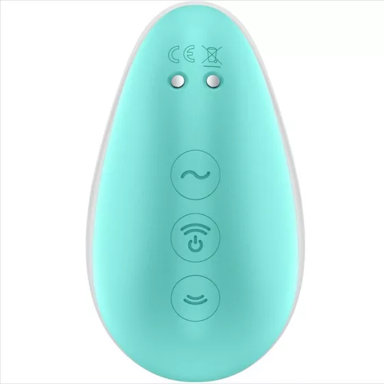 Satisfyer Pixie Dust léghullámos csiklóizgató, vibrációval (menta-pink)