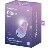   Satisfyer – Pixie Dust léghullámos csiklóizgató, vibrációval (lila-pink)
