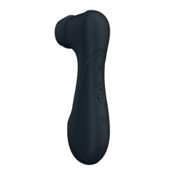   Satisfyer Pro 2. léghullámos csiklóizgató, vibrációval (fekete) (3. generációs) (APP-os)