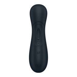   Satisfyer Pro 2. léghullámos csiklóizgató, vibrációval (fekete) (3. generációs) (APP-os)