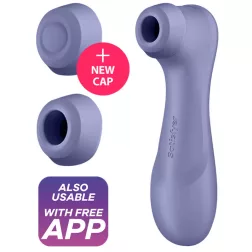   Satisfyer Pro 2. léghullámos csiklóizgató, vibrációval (lila) (3. generációs) (APP-os)