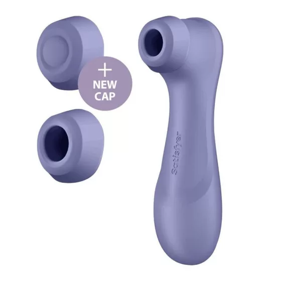 Satisfyer – Pro 2. léghullámos csiklóizgató, vibrációval (lila) (3. generációs)