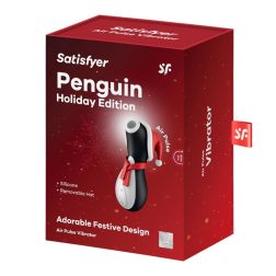   Satisfyer Penguin léghullámos csiklóizgató (Holiday Edition).