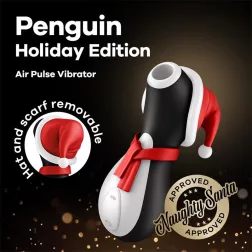   Satisfyer Penguin léghullámos csiklóizgató (Holiday Edition)