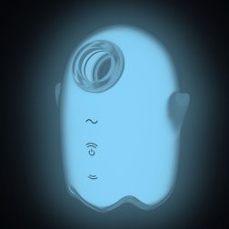   Satisfyer Glowing Ghost léghullámos csiklóizgató, vibrációval (fehér)