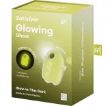   Satisfyer – Glowing Ghost léghullámos csiklóizgató, vibrációval (sárga)