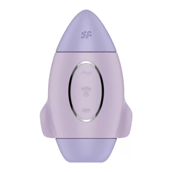Satisfyer Mission Control léghullámos csiklóizgató, vibrációval (lila).