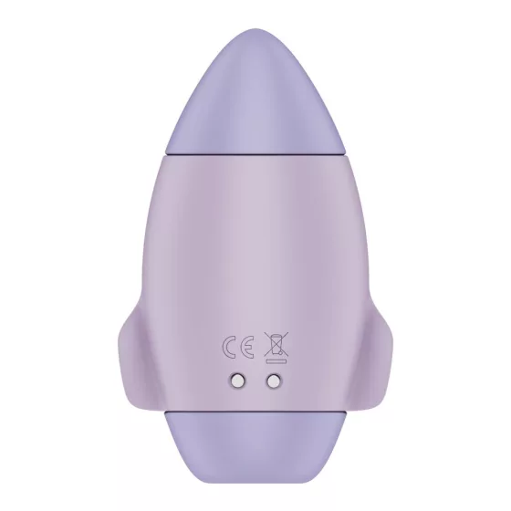 Satisfyer Mission Control léghullámos csiklóizgató, vibrációval (lila).