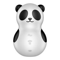   Satisfyer Pocket Panda léghullámos csiklóizgató, vibrációval