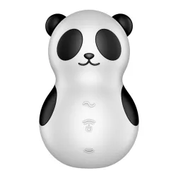  Satisfyer Pocket Panda léghullámos csiklóizgató, vibrációval