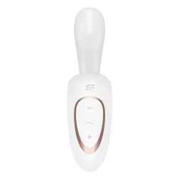   Satisfyer G For Goddess 1 g-pont vibrátor, csiklóizgatóval (fehér).
