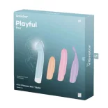   Satisfyer – Playful Four négyrészes vibrátorszett cserélhető feltétekkel