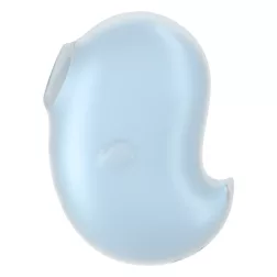   Satisfyer Cutie Ghost léghullámos csiklóizgató, vibrációval (kék)