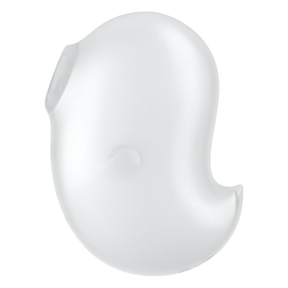 Satisfyer Cutie Ghost léghullámos csiklóizgató, vibrációval (fehér)