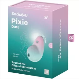   Satisfyer Sassy Seal léghullámos csiklóizgató, vibrációval (türkiz)