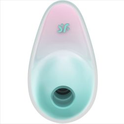   Satisfyer Sassy Seal léghullámos csiklóizgató, vibrációval (türkiz)