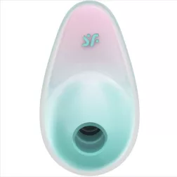   Satisfyer Sassy Seal léghullámos csiklóizgató, vibrációval (türkiz)