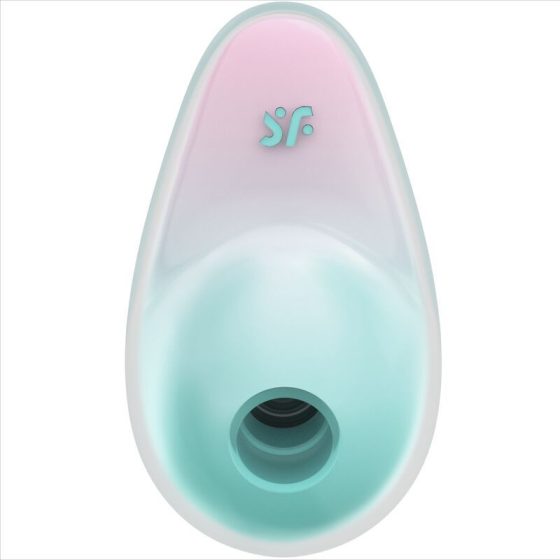 Satisfyer Sassy Seal léghullámos csiklóizgató, vibrációval (türkiz)