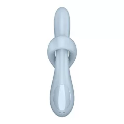   Satisfyer Heat Flex 4 vibrátor, melegítő funkcióval, rotációval (kék)