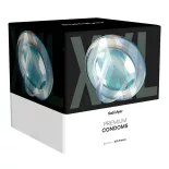   Satisfyer – Premium Condoms 64. - egyedi méretű óvszer (64 mm - XXL méret, 100 db).