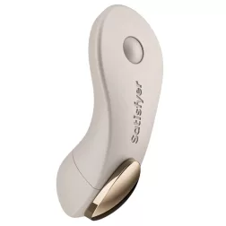  Satisfyer – Little Secret alsóba helyezhető, viselhető vibrátor távirányítóval (fehér, elemes)