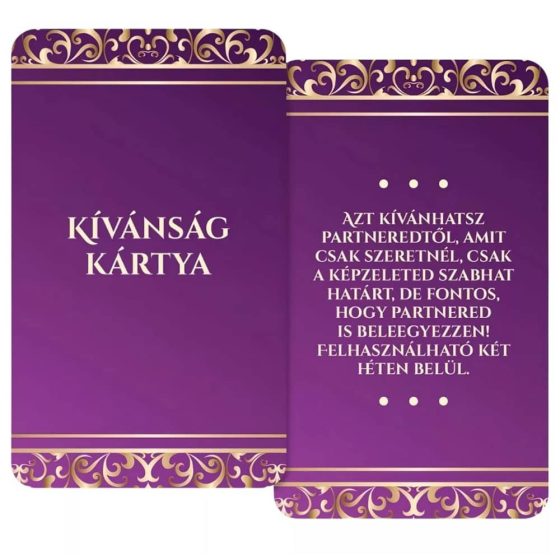 Érzékek Játéka társasjáték felnőtteknek AJÁNDÉKKAL - új kiadás (2026)