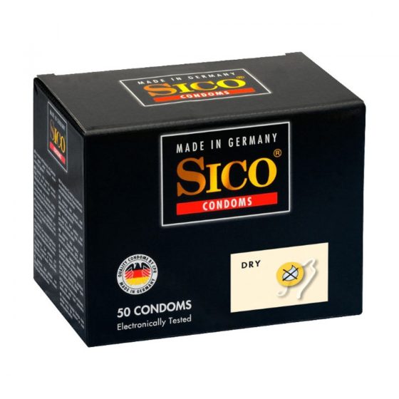 Sico Dry síkosításmentes óvszer (50 db)