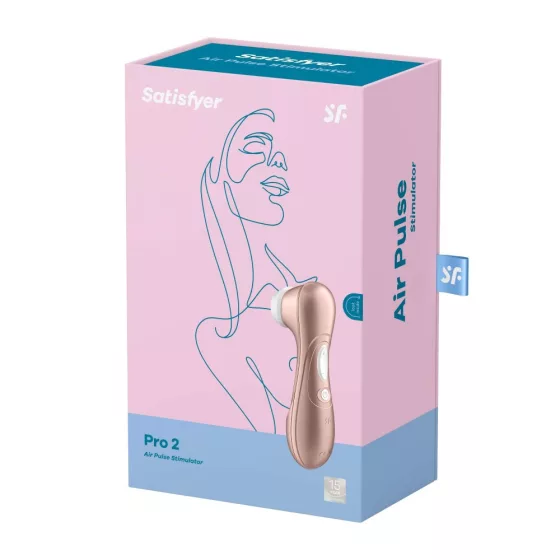 Satisfyer – Pro 2. léghullámos csiklóizgató (arany) (2. generációs)