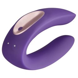  Satisfyer Double Plus Remote párvibrátor, vezeték nélküli távirányítóval