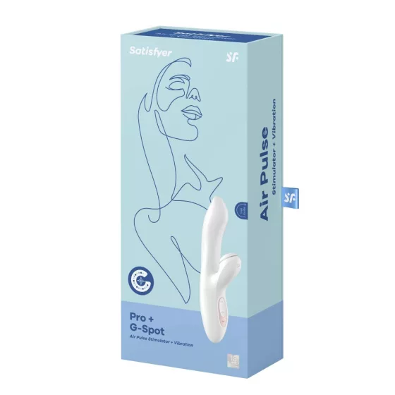 Satisfyer – Pro + g-pont vibrátor, léghullámos klitoriszággal (2. generációs)